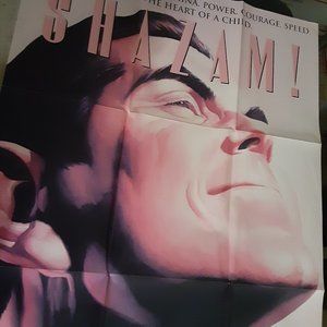 SHAZAM POWER OF HOPE PROMOTIONAL POSTER BY ALEX ROSS